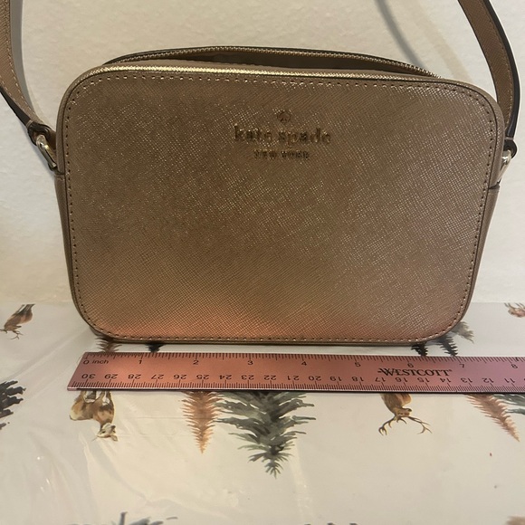♠️ KATE SPADE ♠️ Rose Gold Small Crossbody - Picture 7 of 7